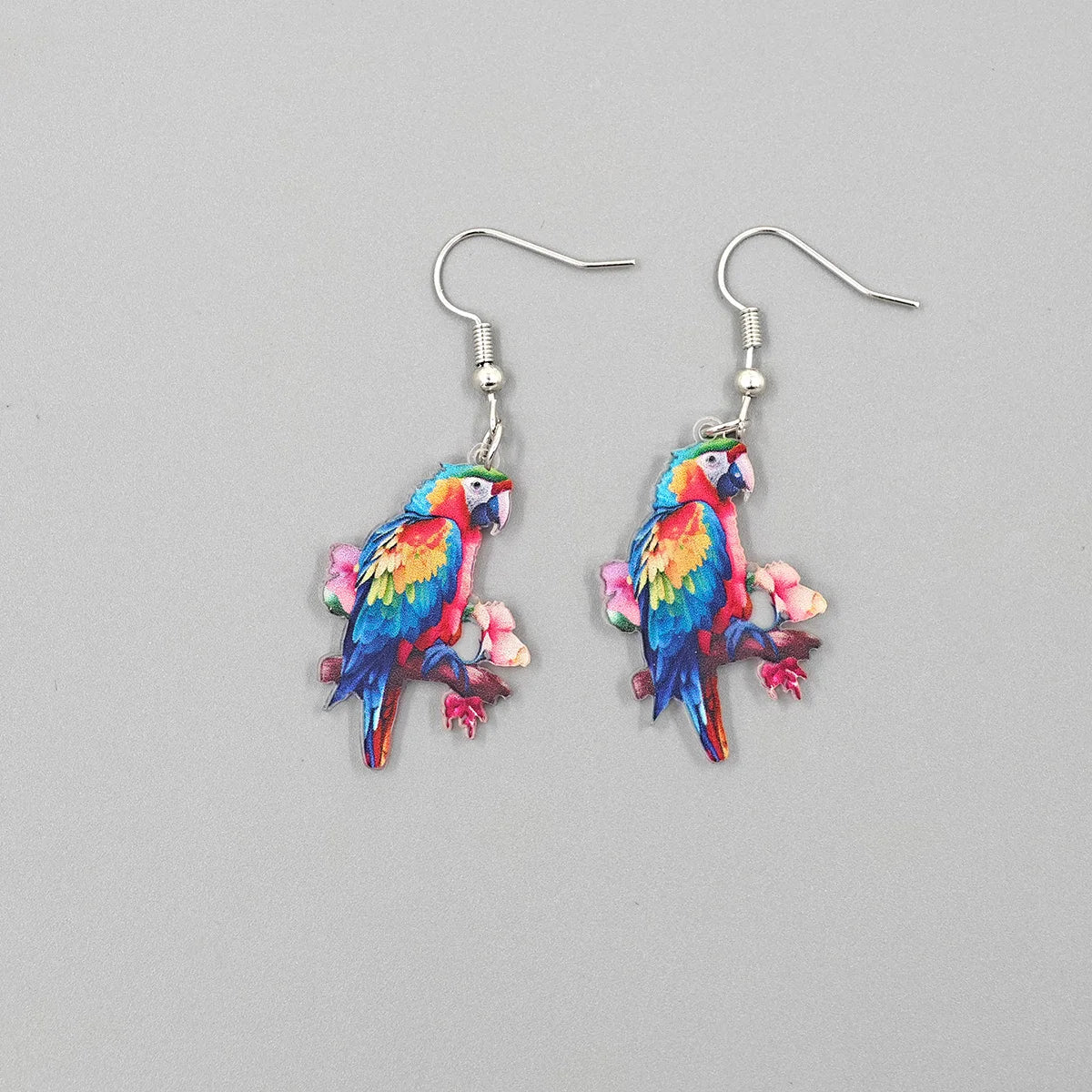 Colorful Hummingbird Earrings