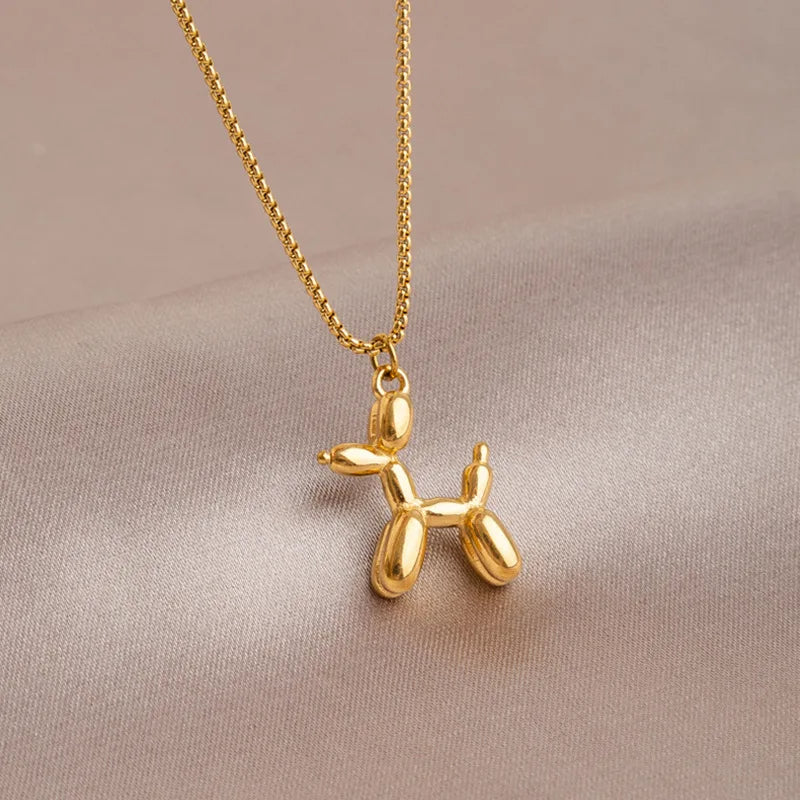 Balloon Dog Necklace