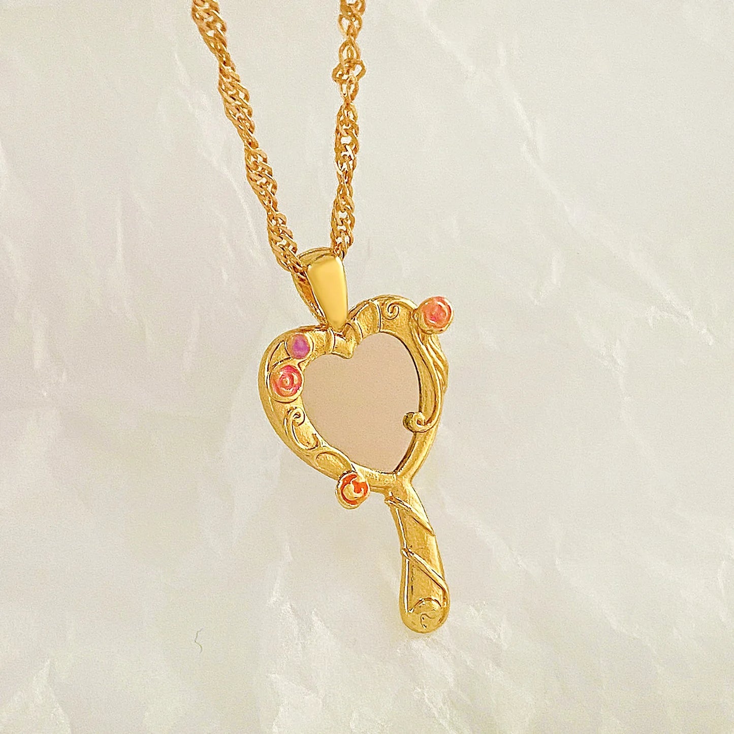 Dainty Magic Mirror Necklace