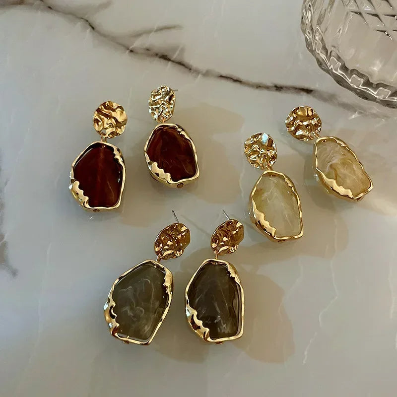 Irregular Geometric Earrings