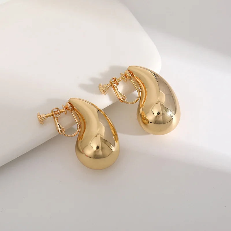 Chunky Hoop Earrings