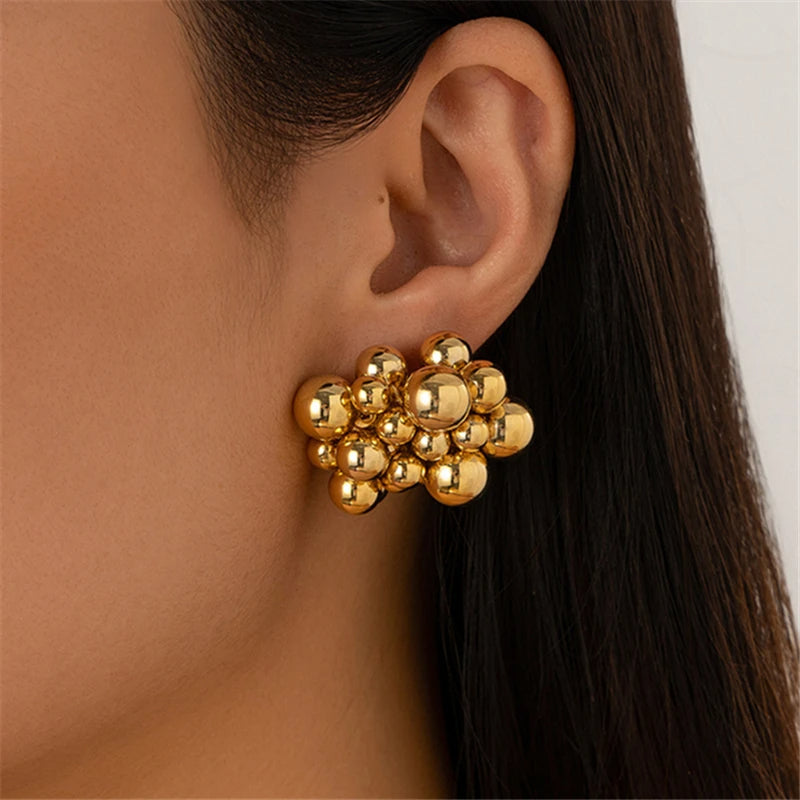 Geometric Beaded Earrings