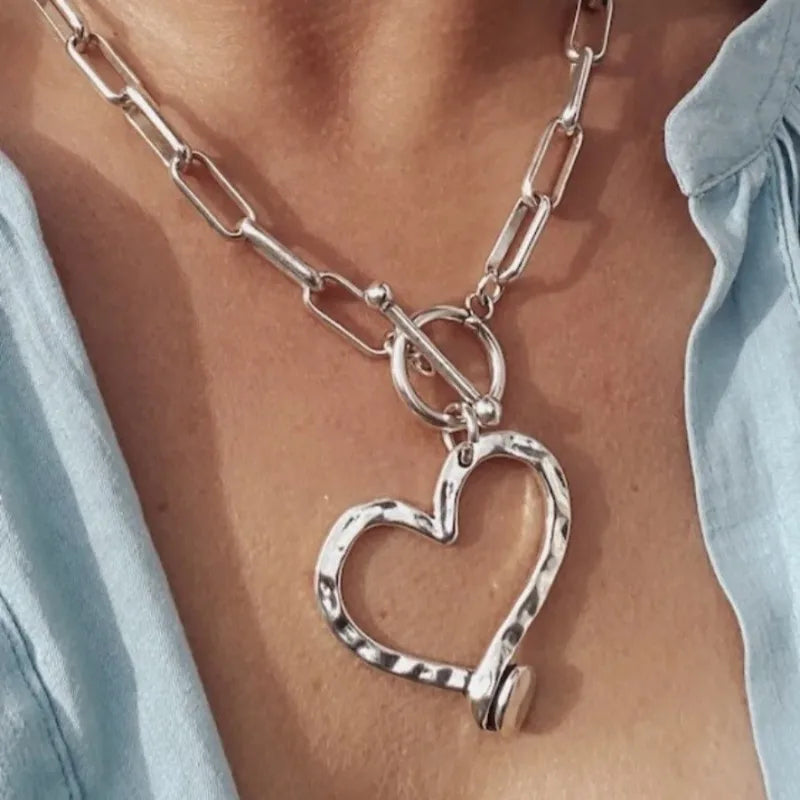 Chunky Punk Love Necklace