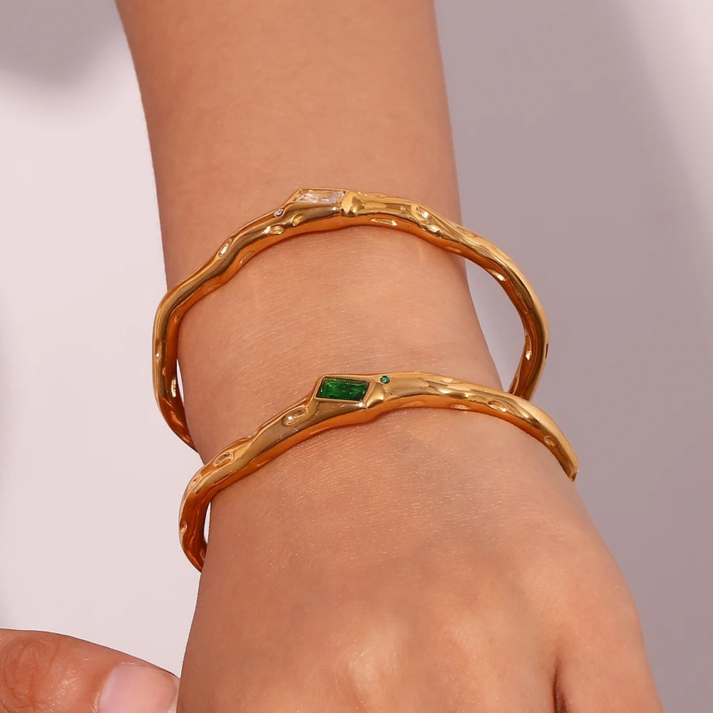 Irregular Rectangle Bracelet