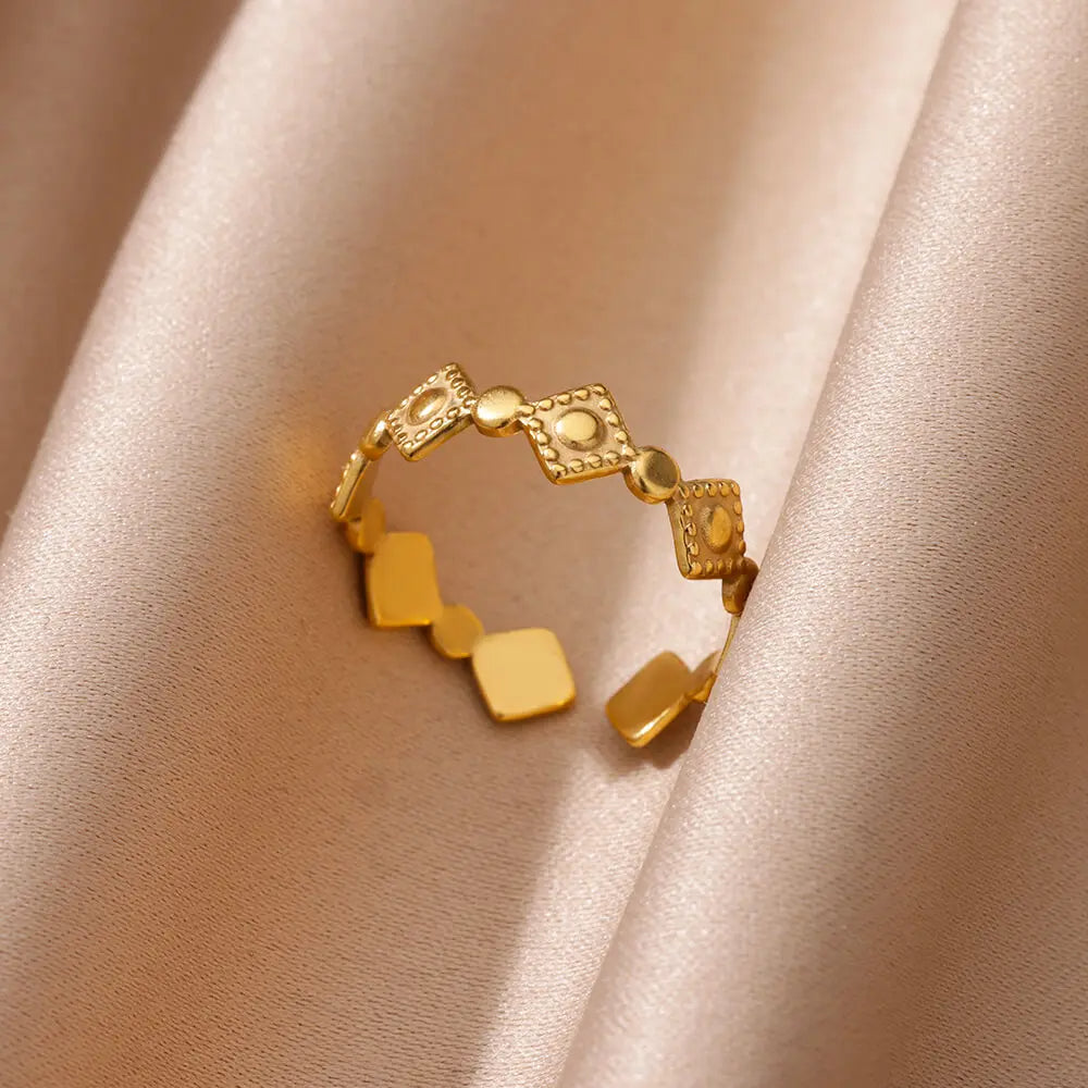 Square Block Ring
