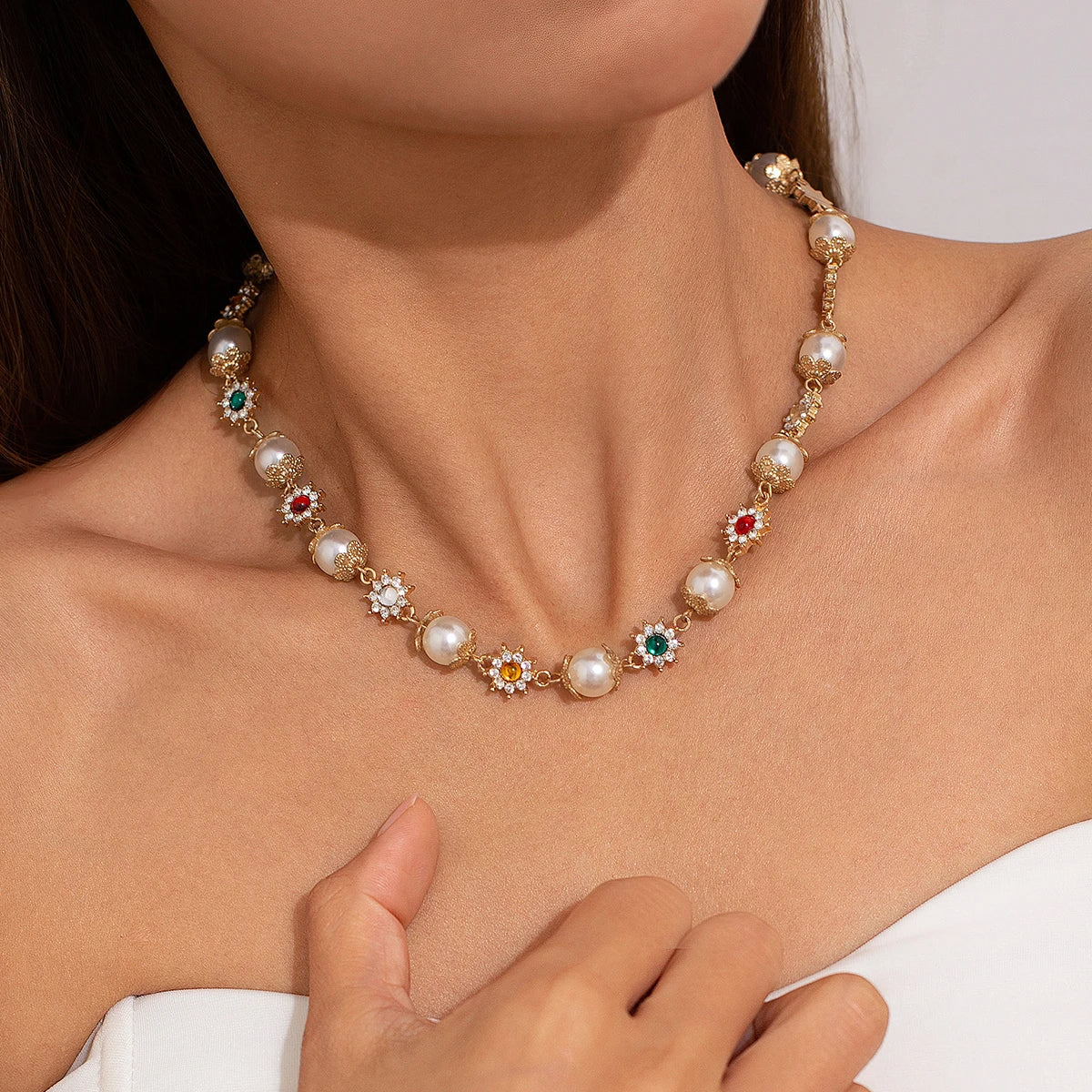 Pearl Beads Necklace