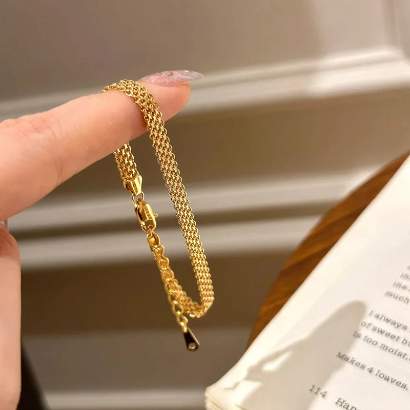 Gold Chain Bracelet