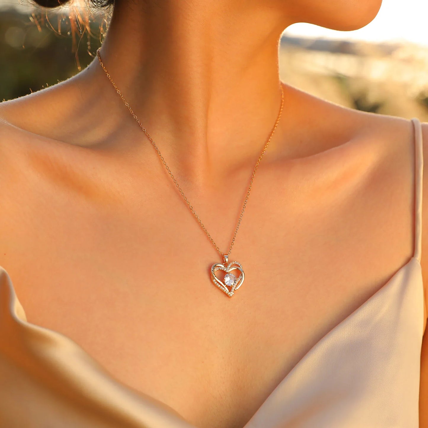 "I Love You" Heart Necklace