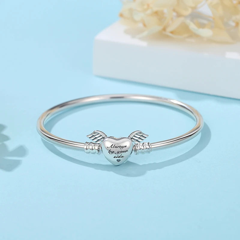 Angel Heart Charm Bracelet