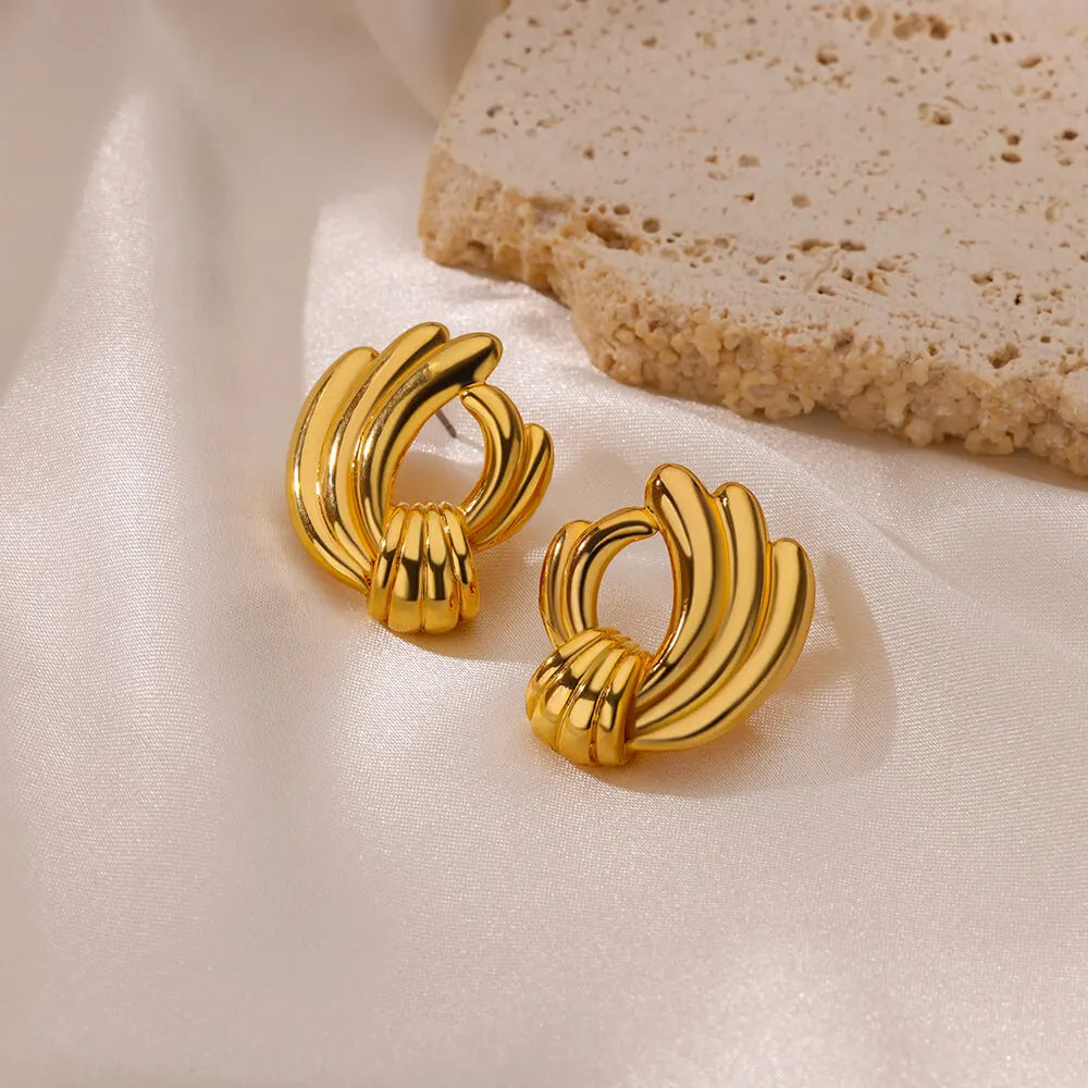 French Style Stud Earrings