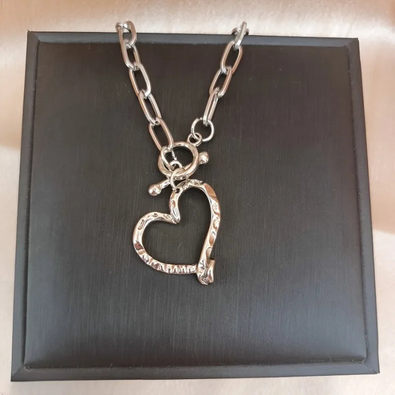 Chunky Punk Love Necklace