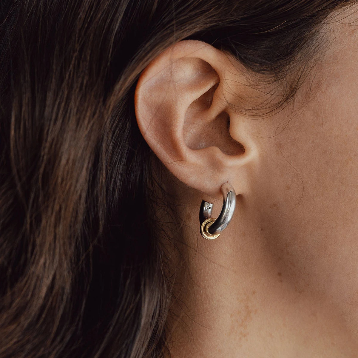 Simple C Shape Earrings