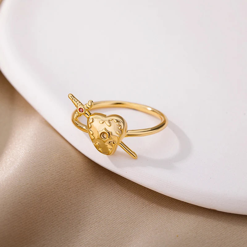 Heart Sword Ring