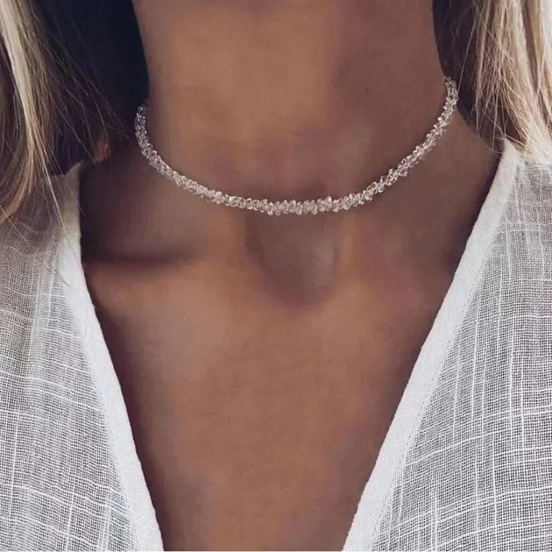 Crystal Choker Necklace