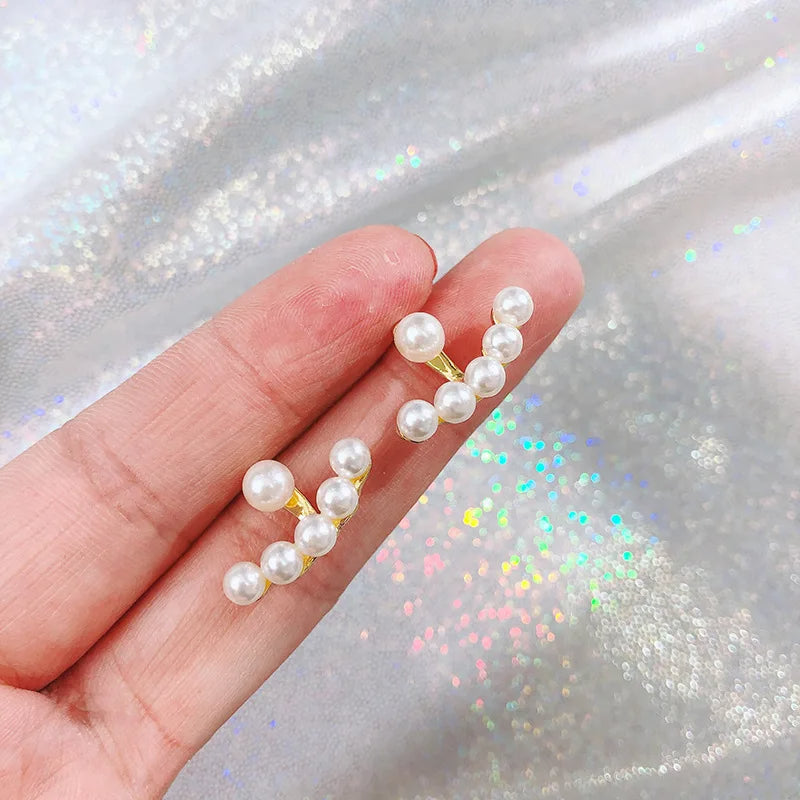 Imitation Pearl Earrings
