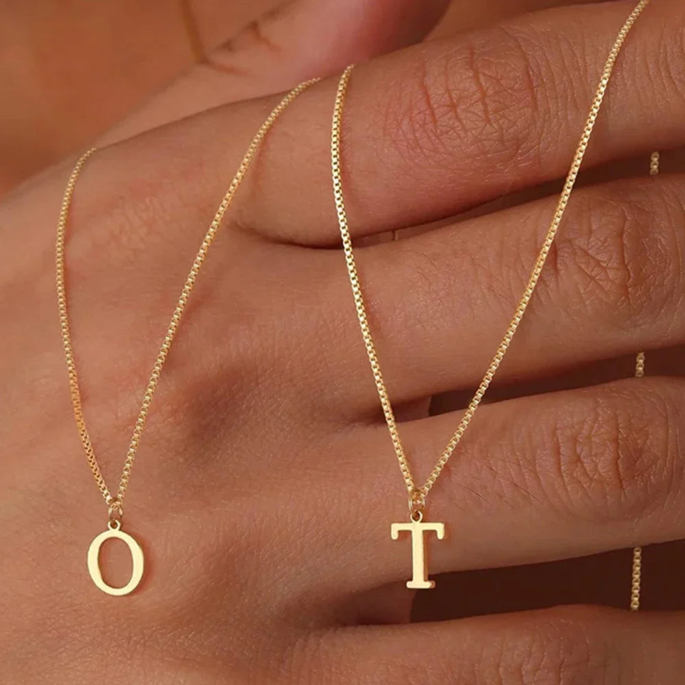 Initial Charm Necklace
