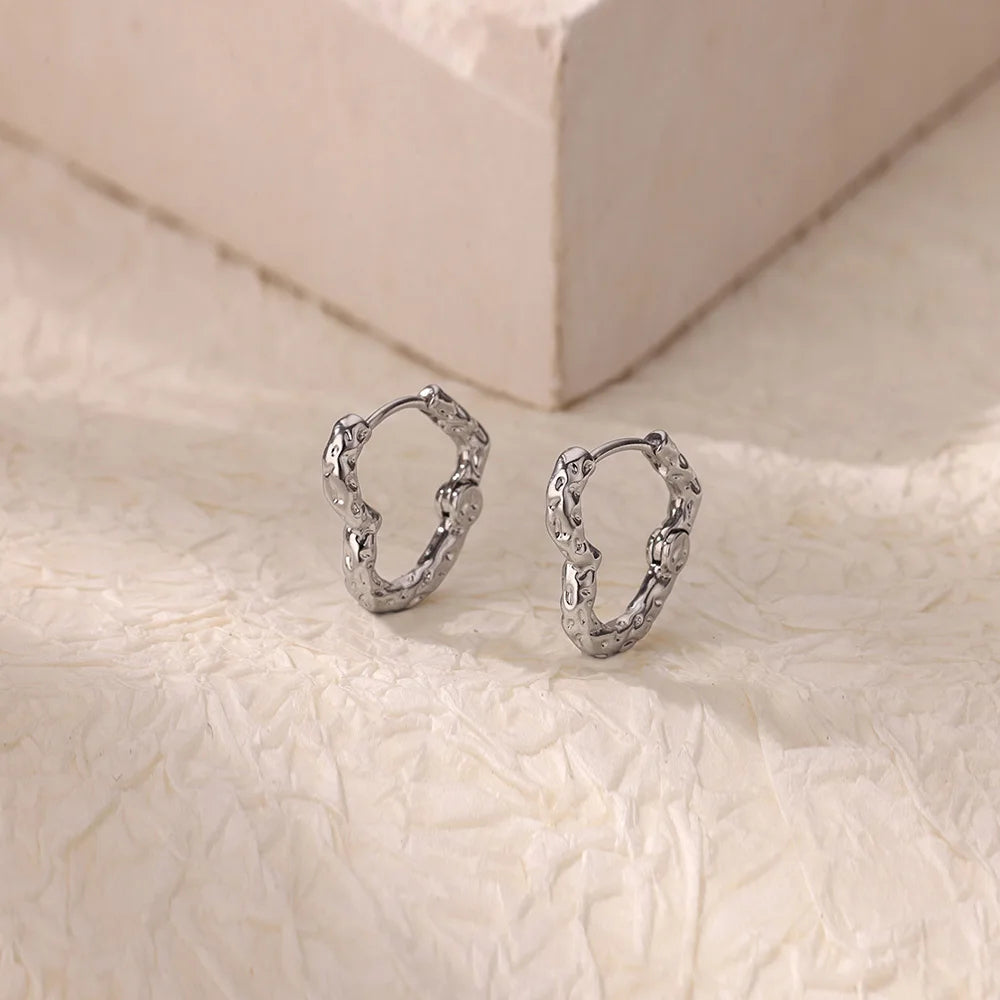 Heart Hoop Earrings