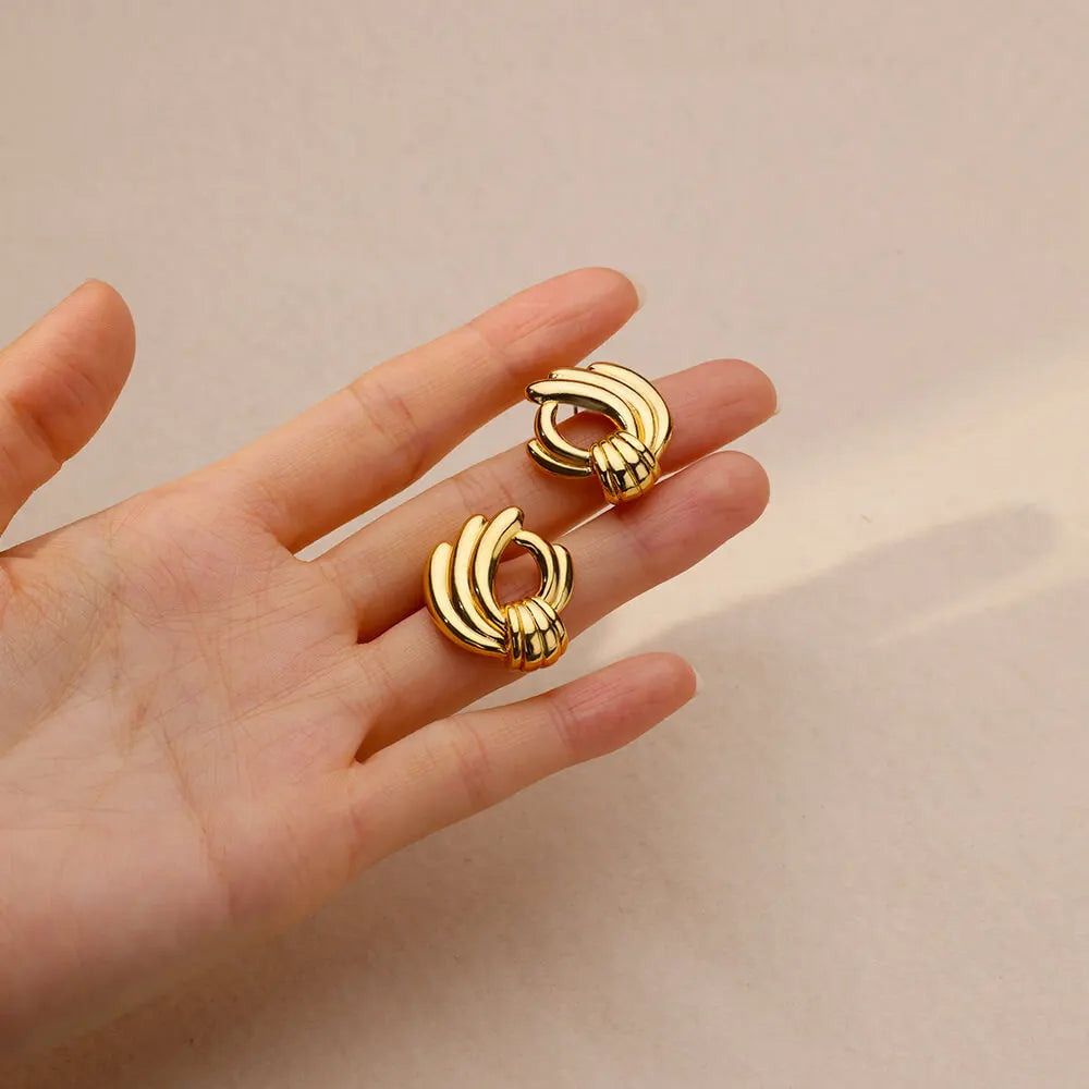 French Style Stud Earrings