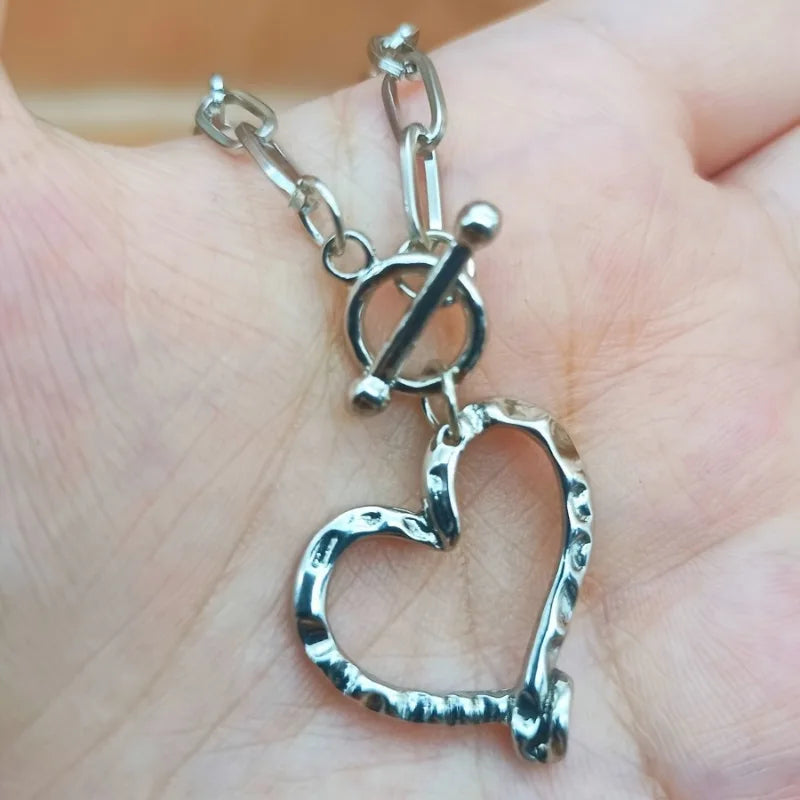 Chunky Punk Love Necklace