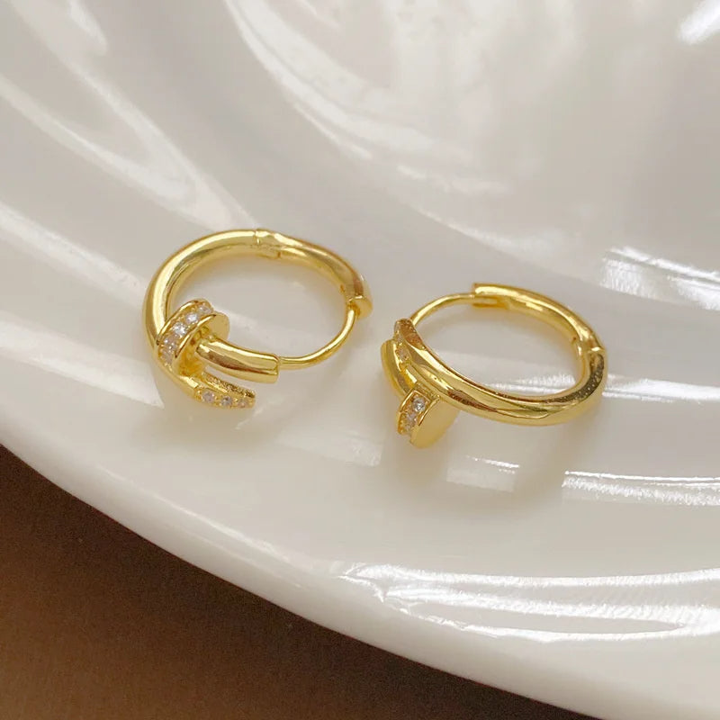 Circle Hoop Earrings
