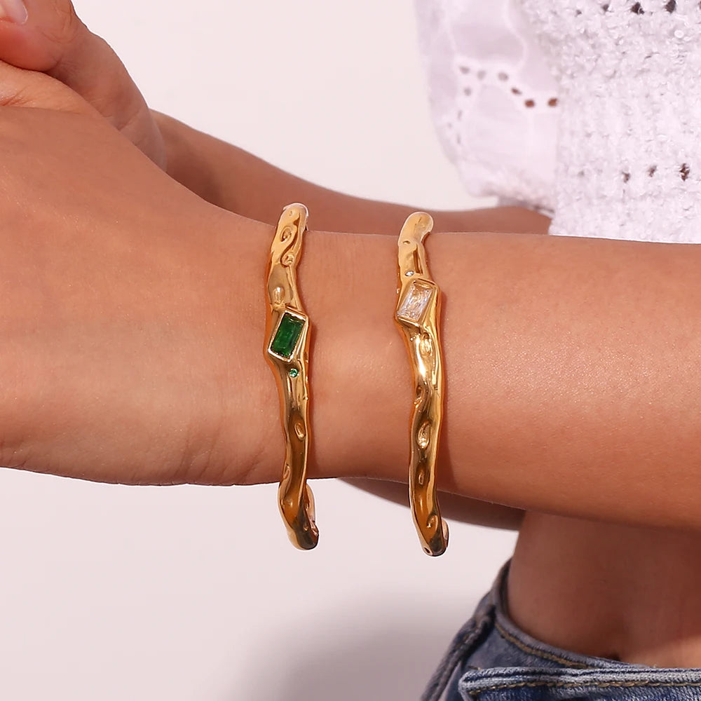 Irregular Rectangle Bracelet