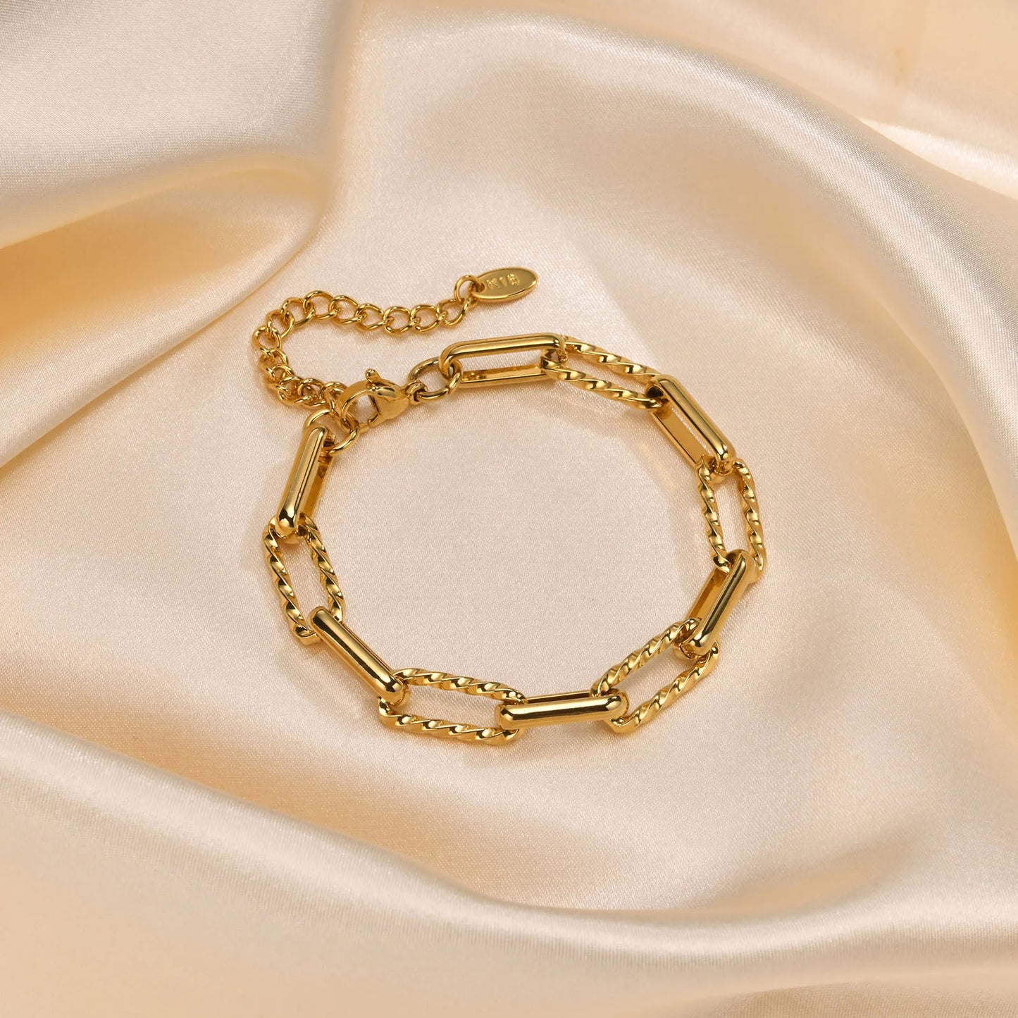 Paperclip Chain Bracelet