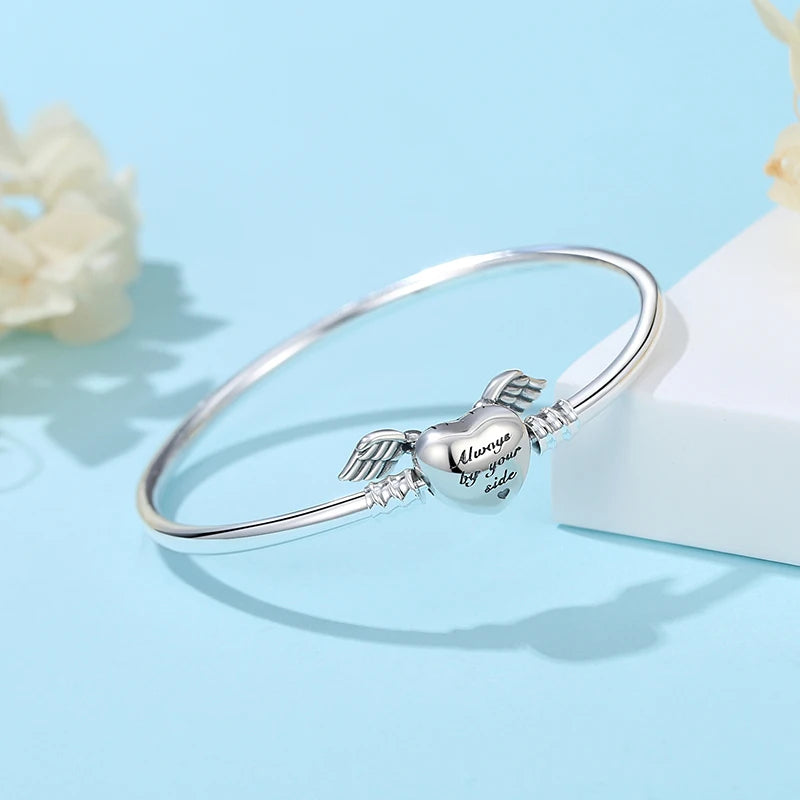 Angel Heart Charm Bracelet