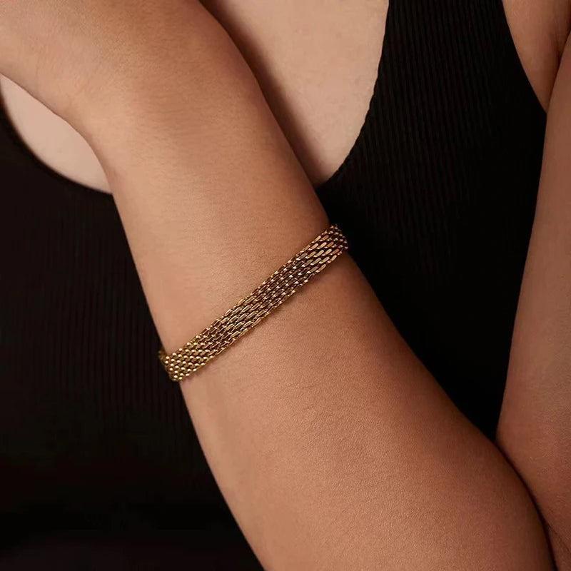 Gold Chain Bracelet