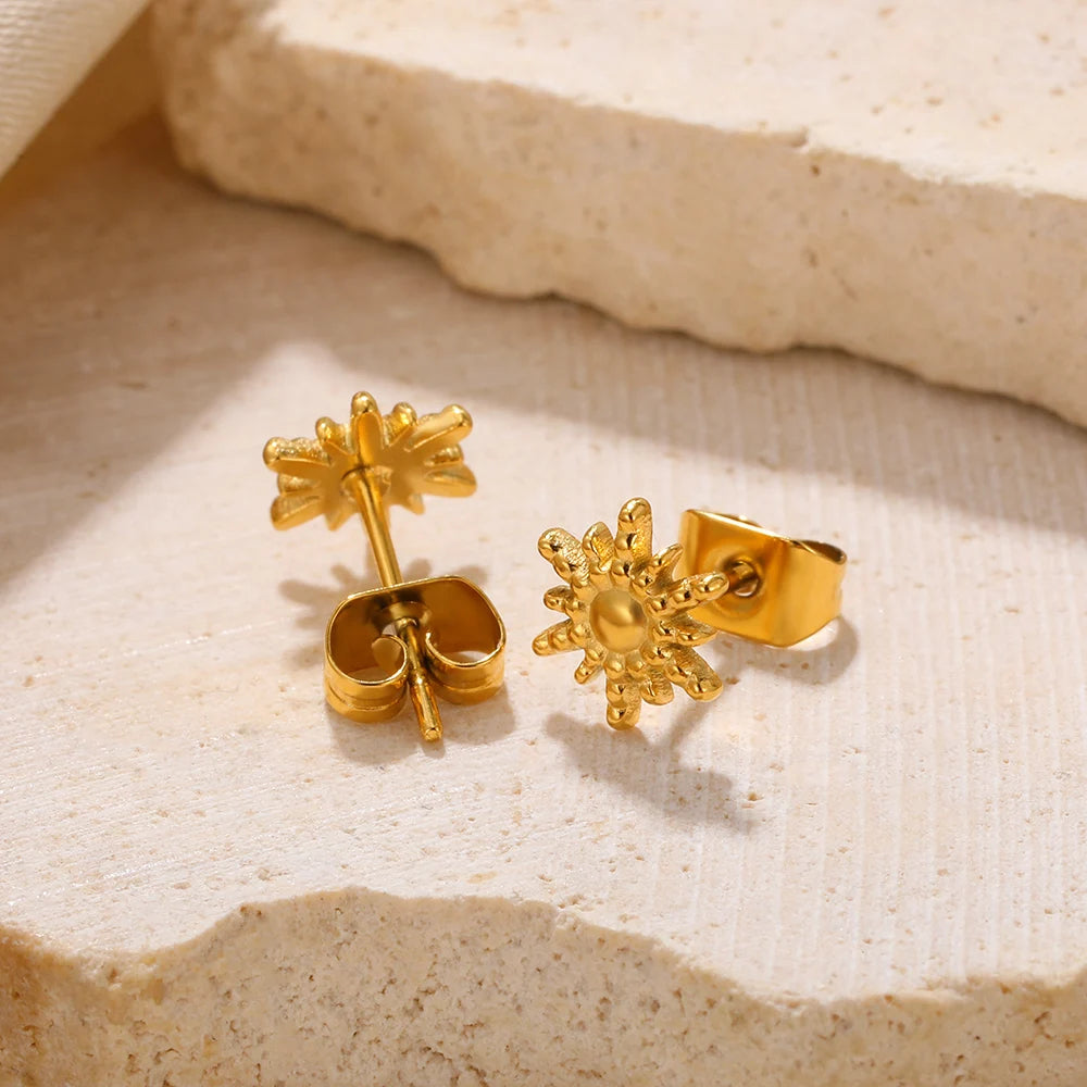Sun Stud Earrings