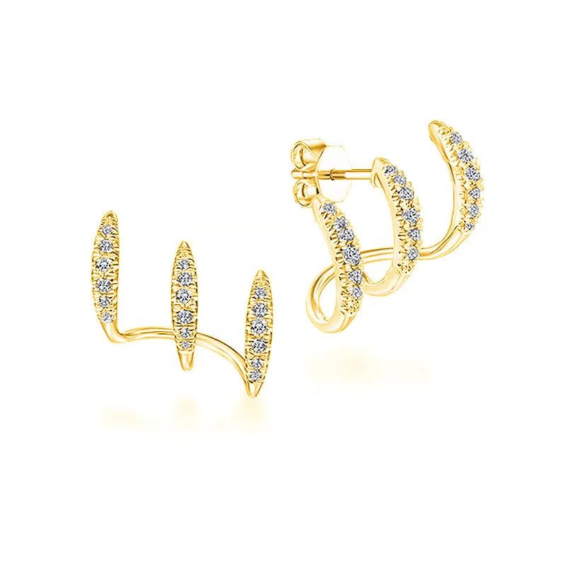 Claw Stud Earrings