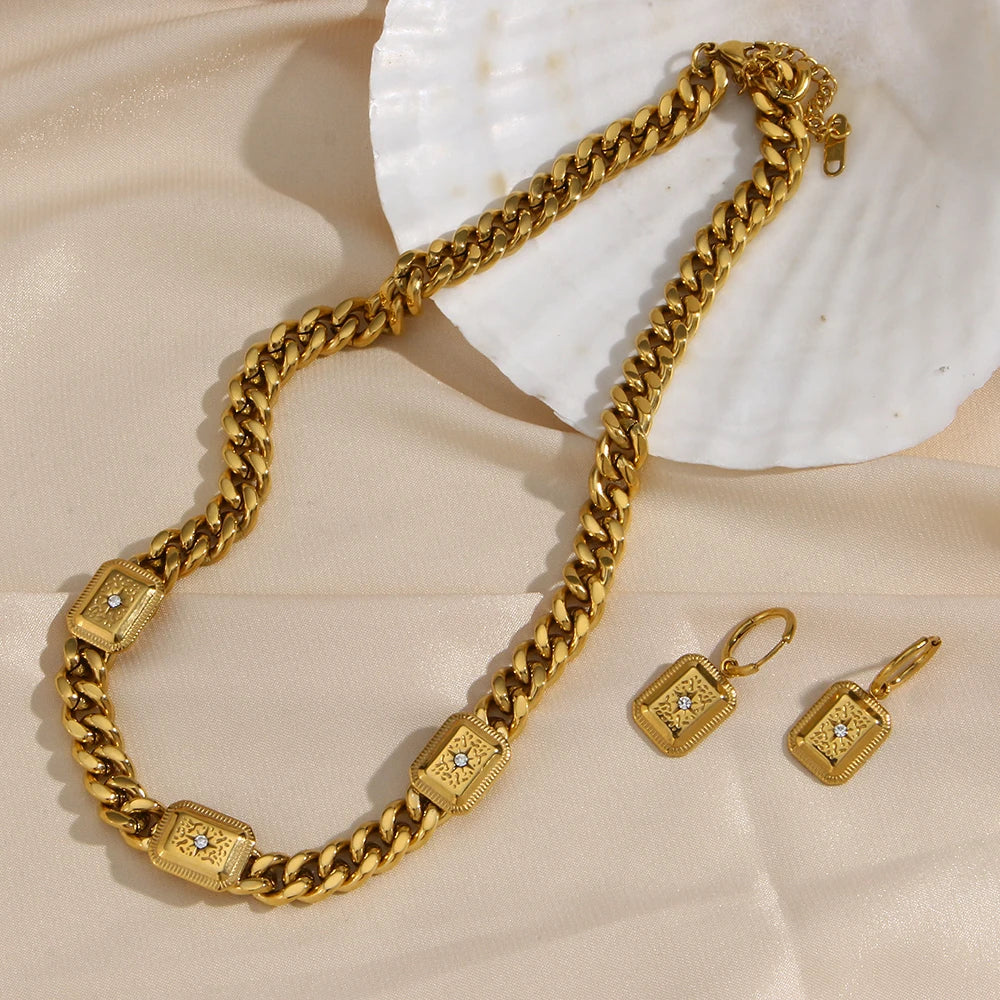 North Star Charm Jewelry Set