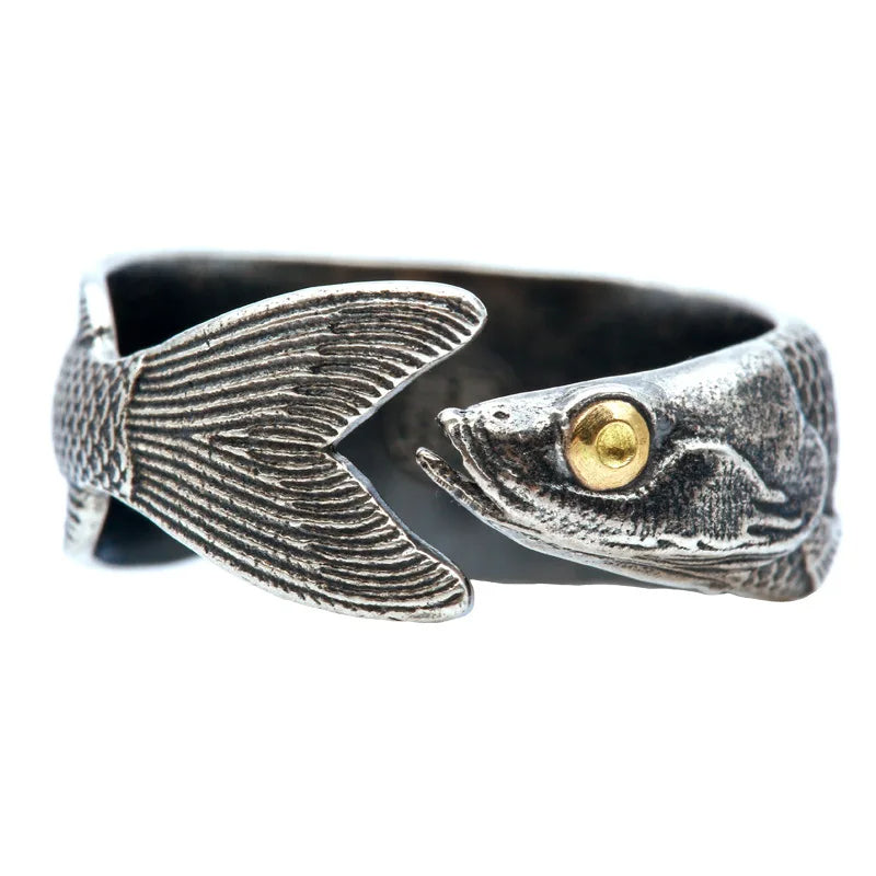 Eternal Flow Fish Ring