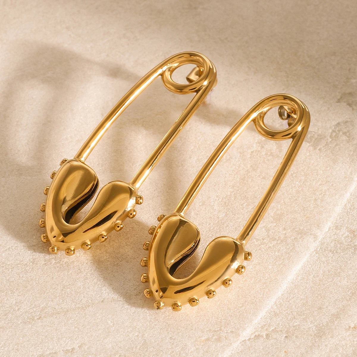 Paperclip Heart Earrings