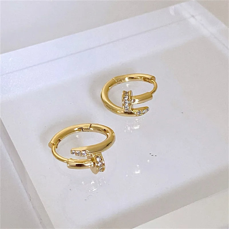 Circle Hoop Earrings
