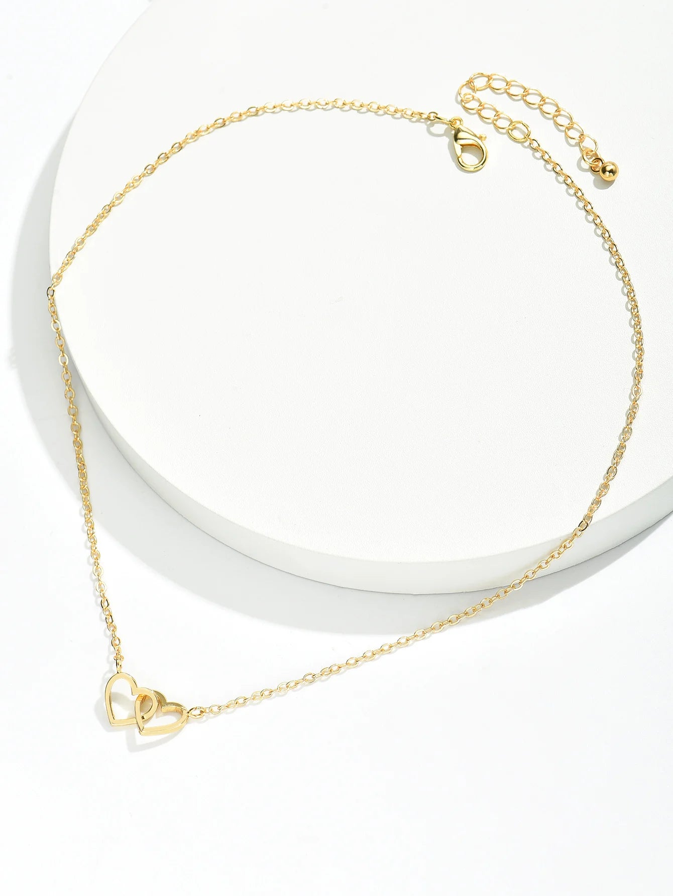 Interlocking Hearts Necklace