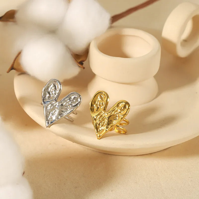 Hammered Love Ring