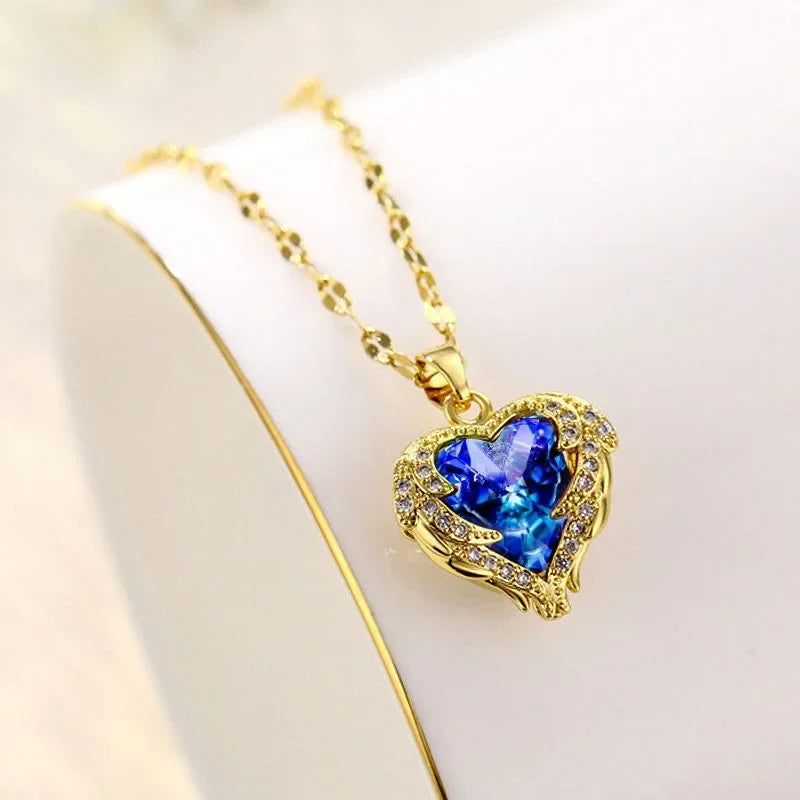 Crystal Heart Necklace