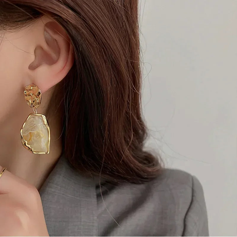Irregular Geometric Earrings
