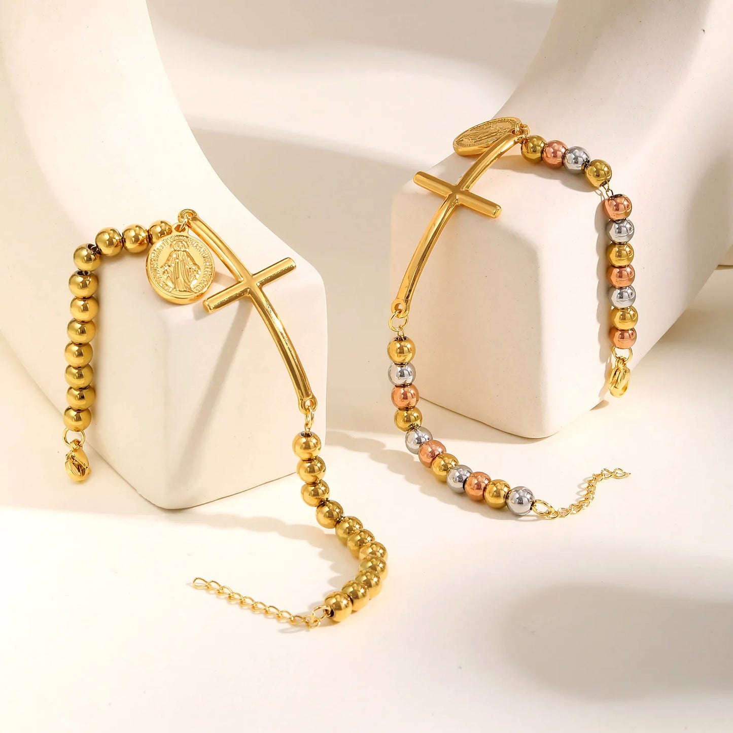 Cross St. Benedict Oval Bracelet