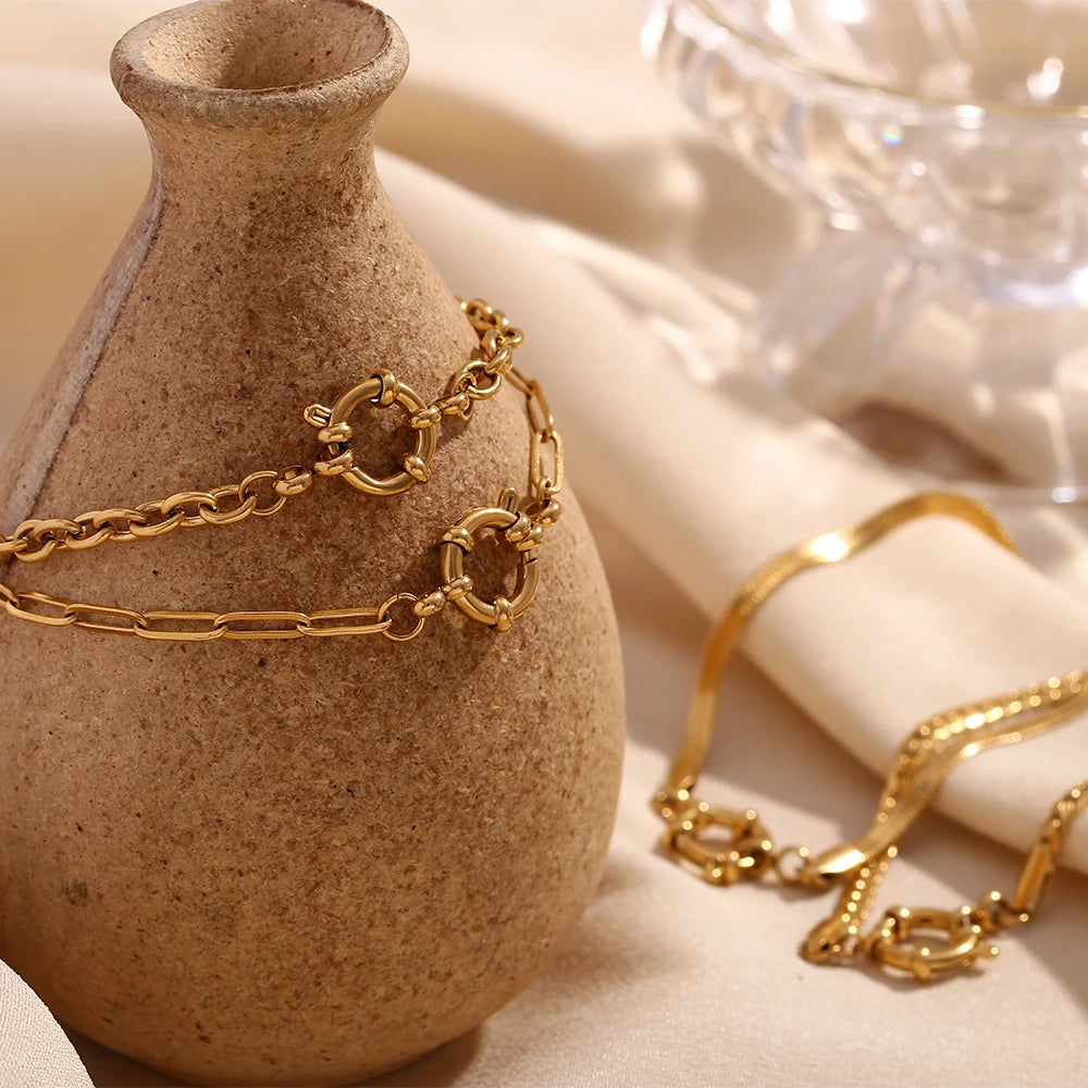 Slingshot Spring Buckle Bracelet