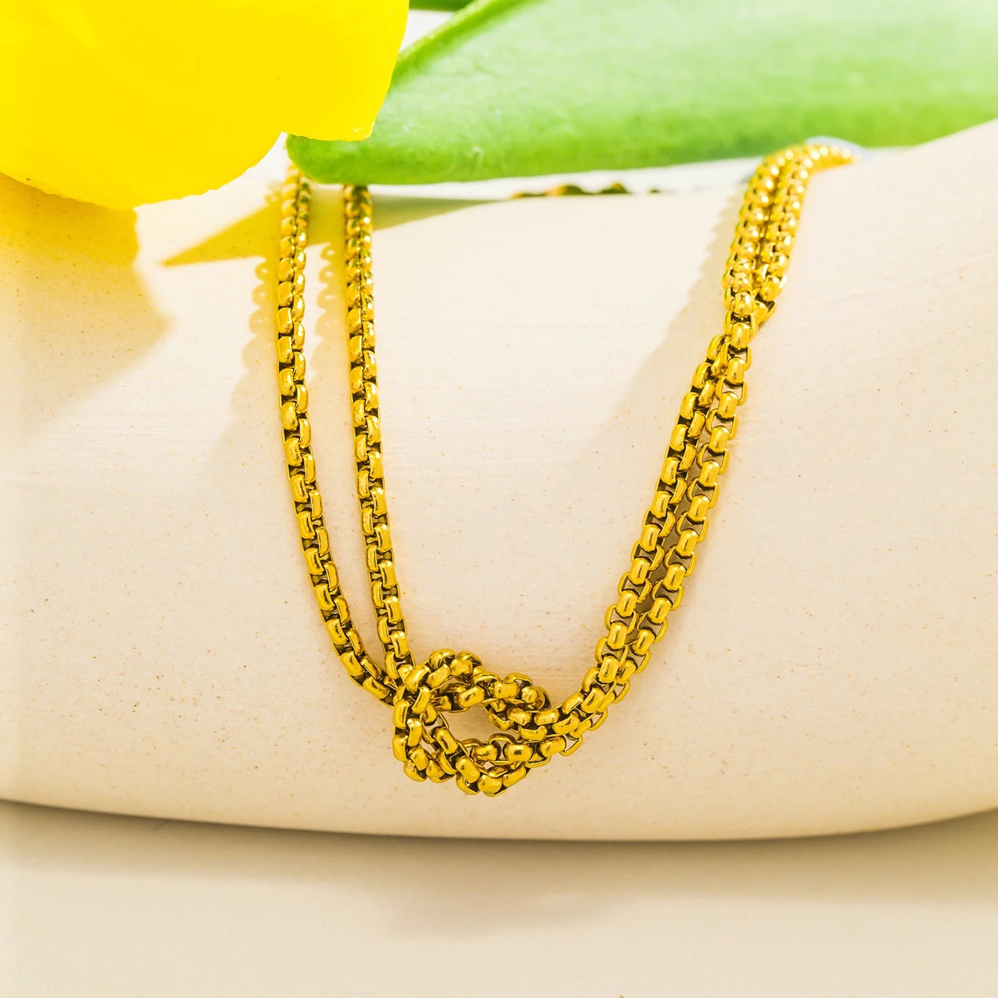 Double Layer Knot Bracelet