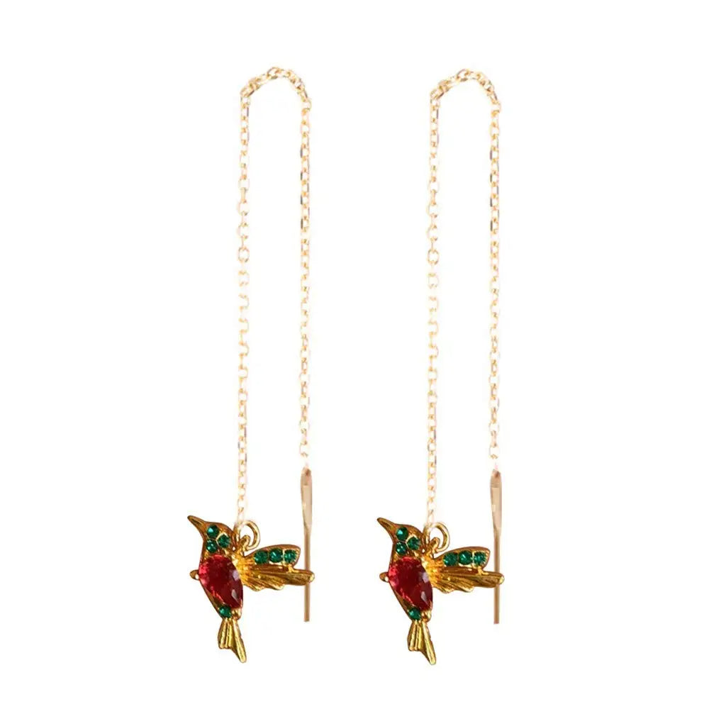 Hummingbird Dangle Earrings