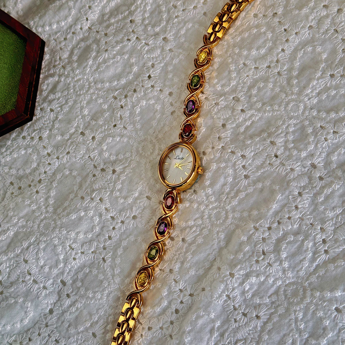 Multicolor Gemstone Watch