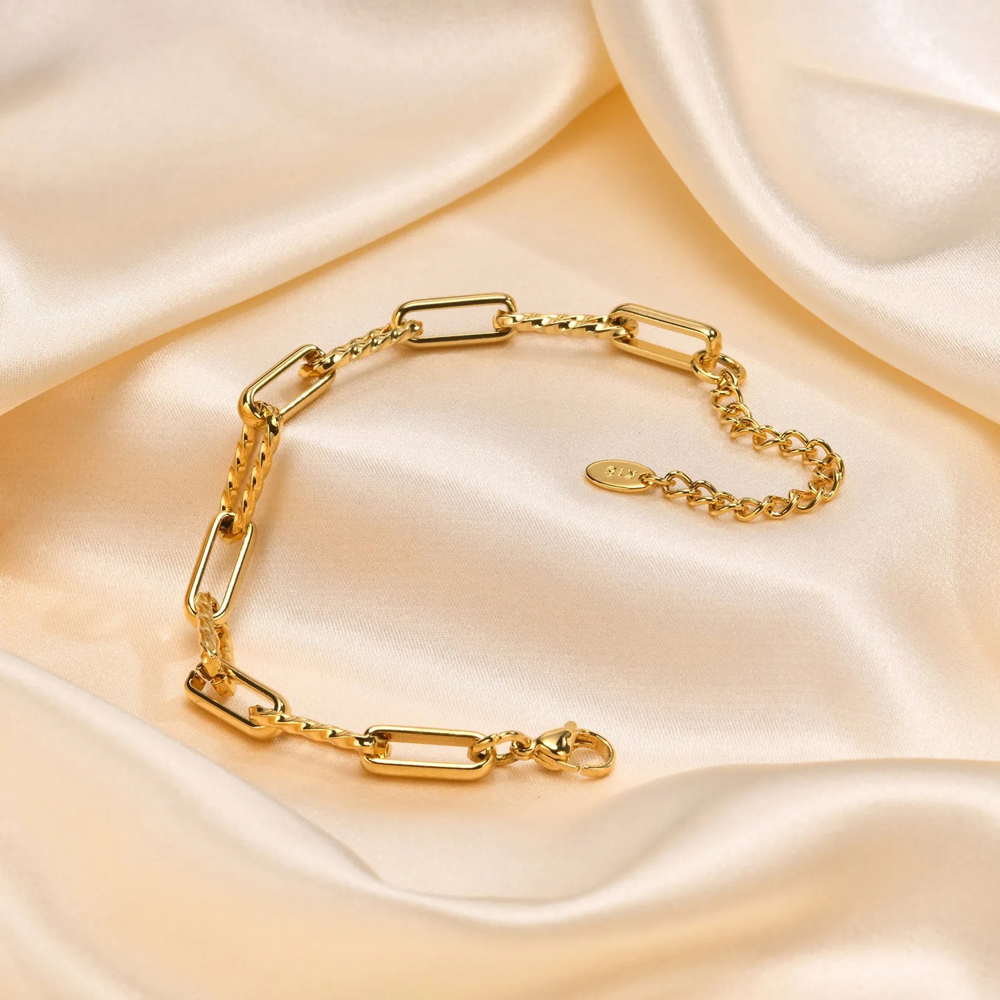 Paperclip Chain Bracelet