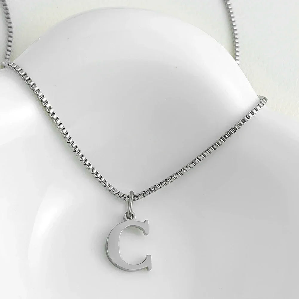 Initial Charm Necklace