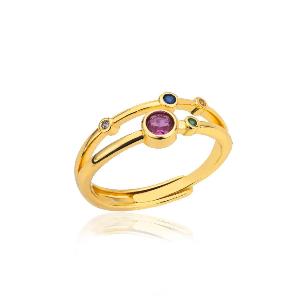 Colorful Stone Ring