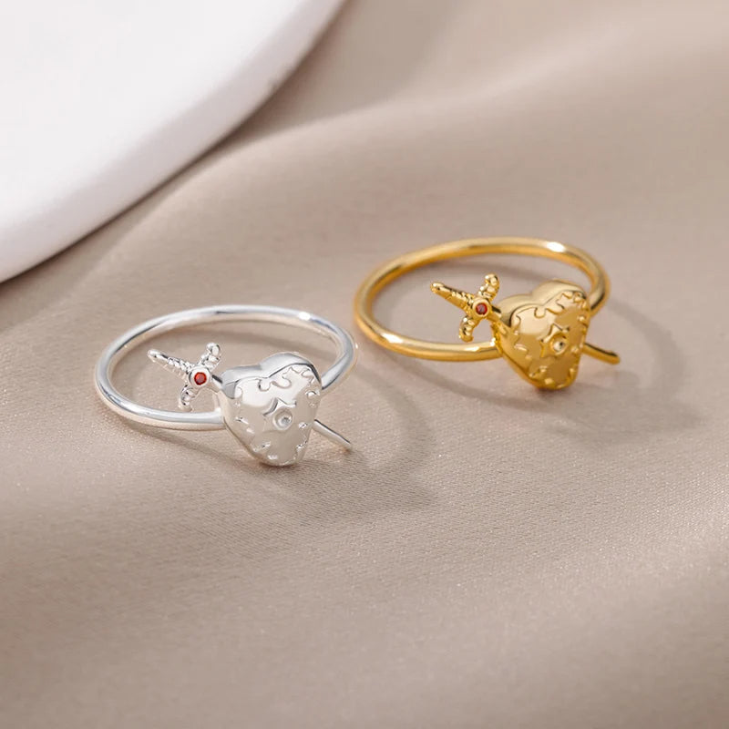 Heart Sword Ring