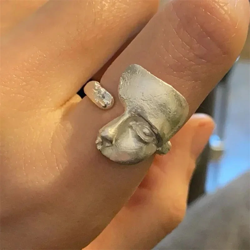 Creative Masked Face Ring