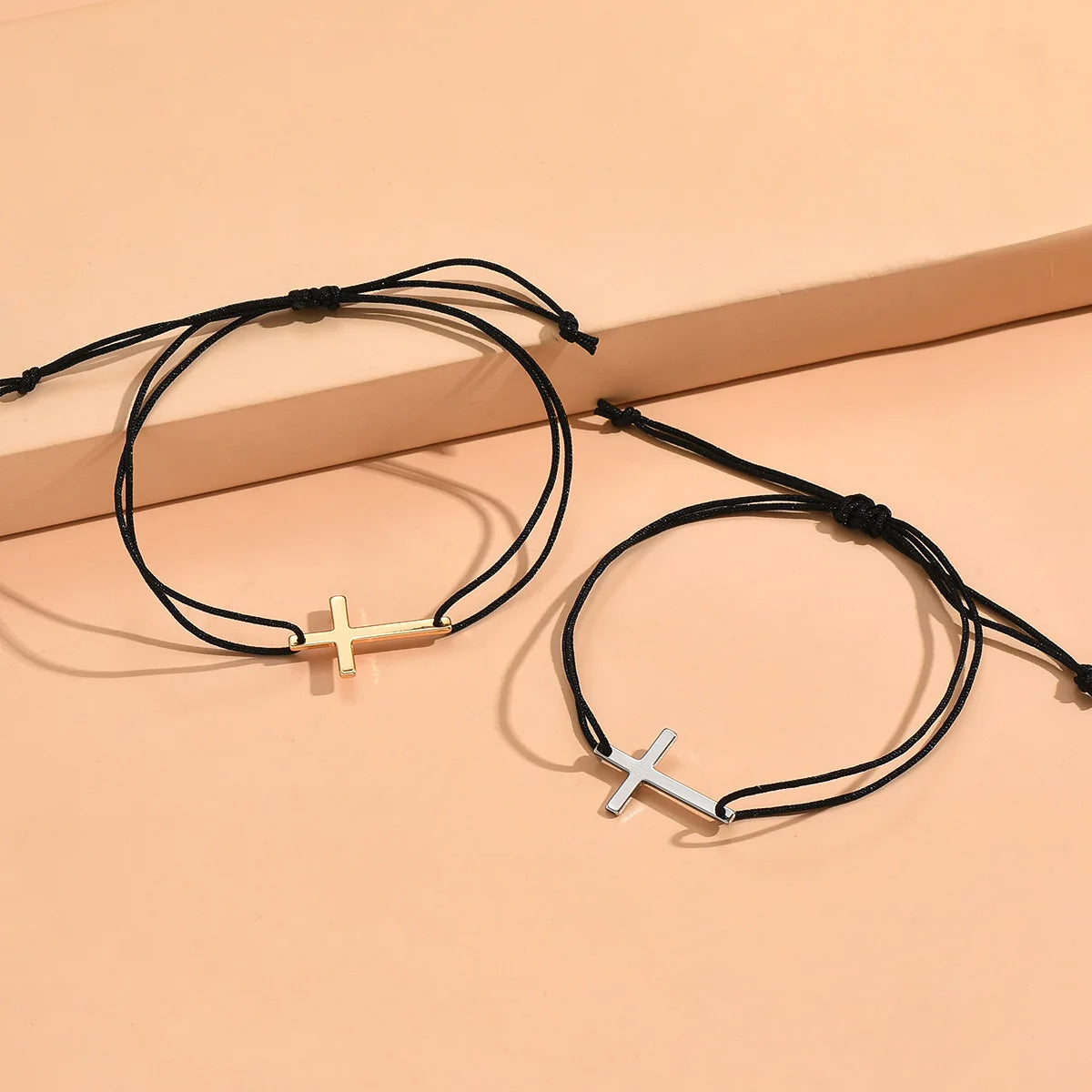 Cross Rope Couple Bracelet