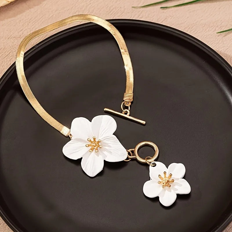 Flower Ankle Bracelet